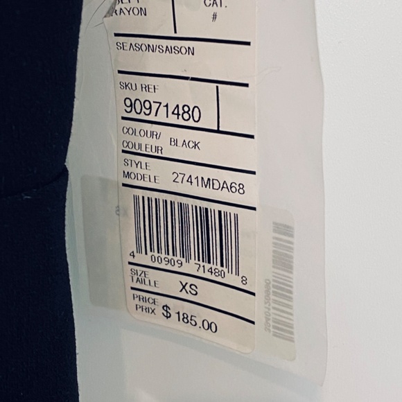 Tuxedo Style LBD - classic lines NWT - Picture 5 of 11